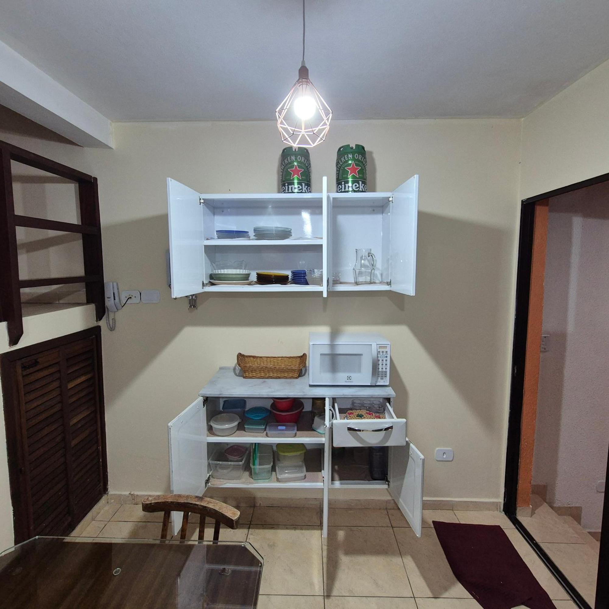 Casa 7 Em Ubatuba No Centro Condominio Com Piscina E Churrasqueira Exterior foto